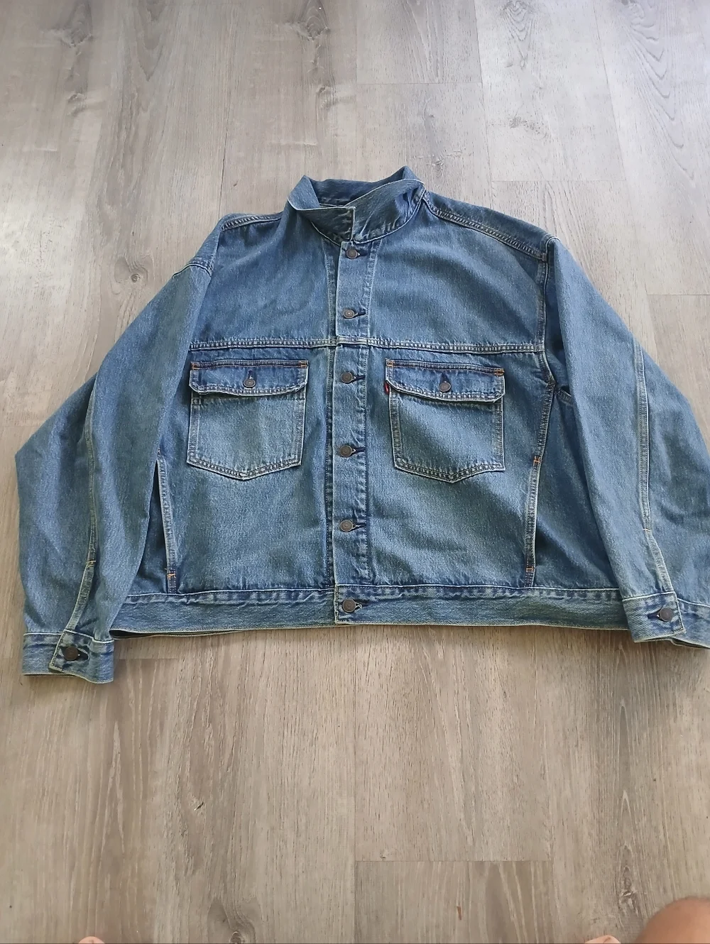 Levi's Classic Blue Denim Jacket - Men's Workwear - Picture 6 of 6